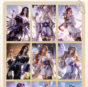 Tarjetas Coleccionables de One Piece: Waifu <span class=keywords><strong>Sexy</strong></span> y Picante - Nami, Yamato, Boa Hancock - Tableros de Arte Acrílico - Cartas de Juego de Diosas - Product Image 2