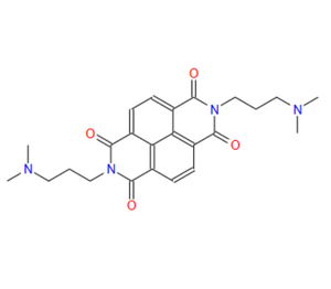 NDI-N,S5211 di Alta Qualità CAS 3436-54-2, 2,7-bis[3-(dimetilammino)propil]-Benzo[<span class=keywords><strong>lmn</strong></span>][3,8]fenantrolina-1,3,6,8(2H,7H)-Tetrone - Product Image 1