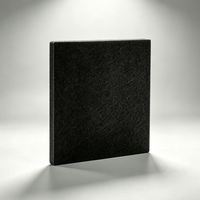 Panneau acoustique en fibre de polyester 1220x2440mm, panneau absorbant le son pour bureau et studio d'enregistrement musical