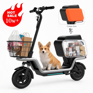Nuevo Diseño 2026, Scooter Eléctrico de 10 Pulgadas, Doble Modo, Asiento, Portaequipajes, Suspensión Completa, X9, Movilidad para Adultos, 350W, Sin Escobillas - Product Image 2