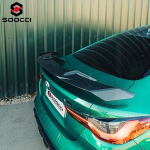 BMW G80 M3 G82 G83 M4 için Kuru Karbon Fiber <span class=keywords><strong>M</strong></span> Performans Stili Arka Spoyler, Arka Kanat Aksesuarları Splitter Lip Bagajlar - Product Image 6