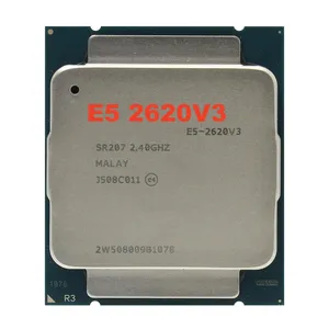 CPU E5 2620V3 CPUプロセス6コアLGA 2011-3 E5 2620V3 cpus