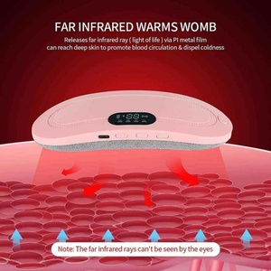 Ceinture de massage portable sans fil pour le dos et la poitrine, coussin chauffant pour soulager les douleurs menstruelles et les crampes. - Product Image 4