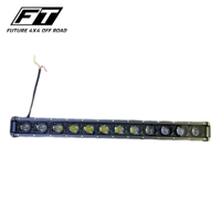 Barre lumineuse LED bicolore blanc-ambre pour camion, SUV, tout-terrain, éclairage de travail auxiliaire – Vente en gros, version améliorée