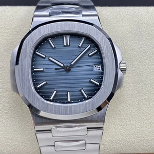 Reloj Mecánico de Lujo de Alta Calidad, Sumergible, 40 mm, 3K Factory, Movimiento ETA 324, Grosor de 8.2 mm, 5711, Azul, PP - Product Image 1