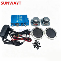 Modul Amplifier Kabinet Mesin Game Arcade Kit Speaker Audio Arcade/Kit Audio Speaker 3 inci Amplifier Daya