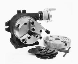 Tête de division universelle DIJIN <span class=keywords><strong>CS6</strong></span> en fonte avec indexage rapide pour fraiseuse, mandrin à trois mors 160 mm – Direct Usine - Product Image 3