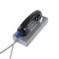 JR202-FK Téléphone SIP robuste de haute qualité Installation facile Téléphone filaire haute visibilité