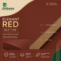 Panneau décoratif en fibre de bois de première qualité, finition briques rouges raffinées, moderne, écologique, résistant à l'humidité et imperméable, E0