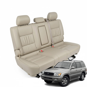 Fundas de Asiento Delantero de Cuero de Alta Gama, Estilo Original, para <span class=keywords><strong>Land</strong></span> <span class=keywords><strong>Cruiser</strong></span> 80/100/200/<span class=keywords><strong>300</strong></span> (6 Piezas) - Product Image 1