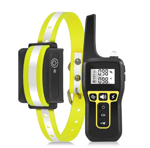 Luxuriöses Umweltfreundliches Trainingshalsband für Kleine Hunde mit Vibrations- und Schockfunktion, Fernbedienung und Kunststoffzubehör Modell PD 529 - Product Image 4