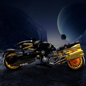 EN STOCK, Bloques de Construcción MOC Técnicos de la Motocicleta Pesada Fenrir, Idea City, Coche Deportivo de Alta Tecnología, Ladrillos de Juguete para Niños, Set de Regalo - Product Image 2