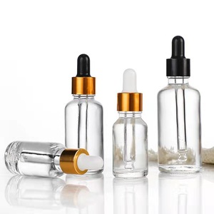 High Quality 1oz 2oz Serum 5ml <strong>10ml</strong> 20ml 30ml 50ml 100ml Glass <strong>Bottle</strong> Essential Oil <strong>Bottles</strong> with Golden <strong>Dropper</strong> - Product Image 4