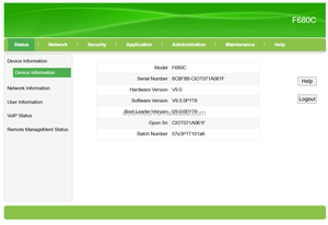 Miglior prezzo F680C Mesh con OMCI FTTH GPON XPON ONT Morden 4GE Dual Band 2.4G & 5G Wifi F780C F680L GM620 per fibra rete OLT - Product Image 6
