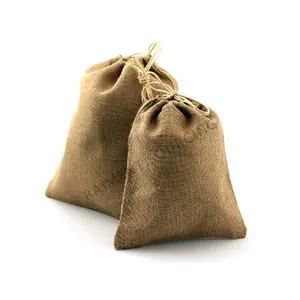 Golden Harvest individuelle Jute-Gunny-Taschen nachhaltig, stabil, stilvoll Erhöhen Sie Ihre Marke mit umweltfreundlicher Verpackung hessische Säcke