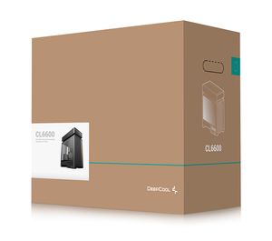 เคสคอมพิวเตอร์ Deepcool CL6600 สีดำ&ขาว รุ่น DeepCool ATX สำหรับเล่นเกม พร้อมพอร์ต USB Type-C และหน้าต่างกระจกนิรภัยด้านข้าง - Product Image 2