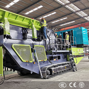 Trituradora de Impacto Móvil con Motor, Rodamientos, PLC y Caja de Cambios para Trituración de Adoquines y Hormigón - Planta de Trituración Móvil - Product Image 5