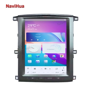 NAVIHUA Touch Screen Car DVD Player Head Unit Monitor Multimedia Android <b>Auto</b> Radio Navigation for Toyota Land Cruiser LC100 - Product Image 1