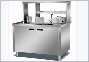 Attrezzatura da <span class=keywords><strong>bar</strong></span> per ristorante dell'hotel in acciaio inossidabile/fabbrica di workstation da tavolo per cocktail/birra in metallo personalizzato - Product Image 4
