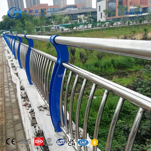 Cina fabbrica ponte stradale paesaggio Anti collisione sicurezza Guardrail corrimano barriera traffico in acciaio inossidabile ringhiere di guardia - Product Image 5