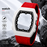 Montre mécanique de créateur 2026 en fibre de carbone TPT, ultra-fine 7,8 mm, modèle 6702, pour homme, loisirs et sport