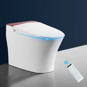 Wholesale european toilet bowl commode inodoro electric smart toilet bathroom wc sanitaire automatic one piece smart toilet