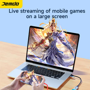 <span class=keywords><strong>Carte</strong></span> de capture HD Jemdo 1080P 60Hz en alliage <span class=keywords><strong>d</strong></span>'aluminium USB C double interface pour console, ordinateur portable et <span class=keywords><strong>d</strong></span>écodeur - Product Image 4