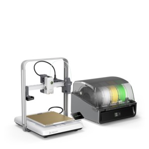 Imprimante 3D Creali Ender-3 V4 Combo, volume d'impression 220x220x235mm, nouvelle table chauffante monobloc, garantie 1 an, connectivité USB, roulements - Product Image 1