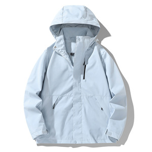<span class=keywords><strong>Veste</strong></span> coupe-vent imperméable pour homme et <span class=keywords><strong>femme</strong></span>, vêtements de sport, randonnée, voyage, camping, alpinisme - Product Image 5