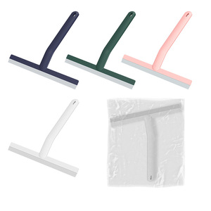 Herramienta de Limpieza, Raspador de Vidrio, Limpiacristales de Goma Suave para Baños y Ventanas, Portátil, Impermeable, para Automóvil - Product Image 1