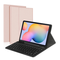 Étui pour clavier de tablette pour Samsung Galaxy Tab A Housse 10.1 pouces 2019 Tab A SM T510 T515 T517 Étui avec clavier sans fil
