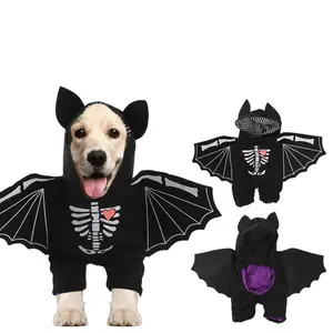 Funny Dress Up Cosplay Clothes wings bat costume dog Halloween costume for pets