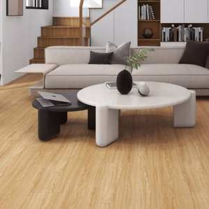 El Mejor Suelo SPC Impermeable de Núcleo Rígido, Compuesto de Piedra y Plástico, Diseño Moderno y Liso, Resistente al Desgaste, con Diseño Gráfico - Product Image 4