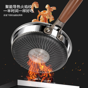 Sartén pequeña Kengqiang de acero inoxidable 316L con revestimiento antiadherente de titanio para huevos y comida de bebé - Product Image 4