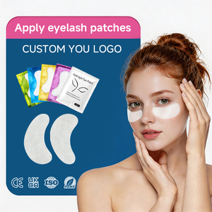 Patchs hydrogel jetables imperméables pour extensions de cils, sans peluches, sous les <span class=keywords><strong>yeux</strong></span>, emballage personnalisé, faible MOQ - Product Image 3