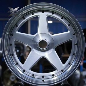 Rines Forjados XINGTU con Acabado Pulido y Borde Pulido, 18, 20, 24, 26 Pulgadas, Diseño Cóncavo, 5x114.3, 5x120, 5x130, 6x139.7 para Ferrari y <span class=keywords><strong>Lamborghini</strong></span> - Product Image 3