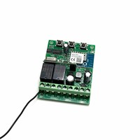Receptor WIFI Tuya de 7-32v, 2 Canales, Controlador RF de 433mhz, Receptor Pequeño