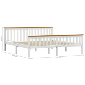 Cadres de <span class=keywords><strong>lit</strong></span> à plateforme solide de style moderne <span class=keywords><strong>Lit</strong></span> double en bois blanc pour adultes/enfants/adolescents Chêne teck contreplaqué MDF Meubles de maison - Product Image 1