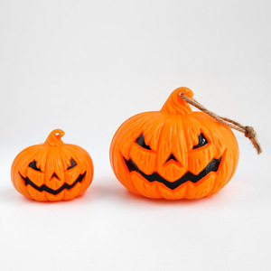 ไฟบรรยากาศฮาโลวีน อุปกรณ์ตกแต่งวันหยุด เทียน LED ของตกแต่งฮาโลวีน โคมไฟฟักทอง อุปกรณ์ตกแต่งโต๊ะ - Product Image 1