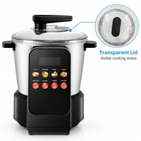 Minuteur mécanique SWALLOW MAKER 10L – Mélangeur de farine de manioc et de maïs pour Fufu, Banku, Ugali, Nshima, soupes, ragoûts et riz
