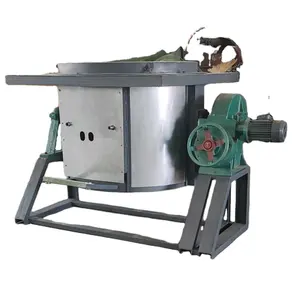 Cast aluminum copper ingot casting machine oven crucible furnace create machines for the production of aluminum products