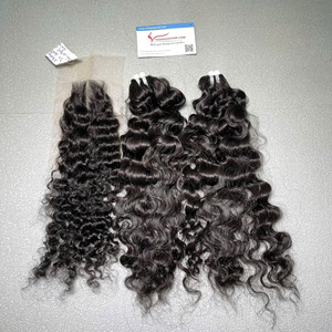 Extensión de cabello humano rizado birmano a vapor, máquina de color negro natural, cabello de doble trama, alta calidad, listo para enviar - Product Image 6