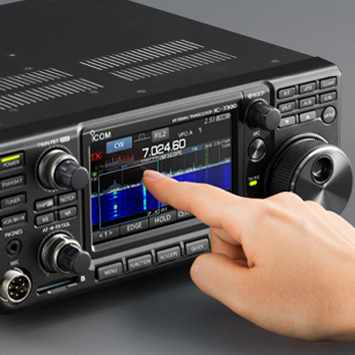 ICOM IC-7300 HF Transceiver - 100W CW/SSB/AM Mobile Radio