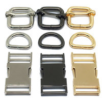 Boucles de Sangle Métalliques à Libération Rapide de Haute Qualité de la Marque HPB, Petites, Imperméables et Détachables pour Colliers de Chien