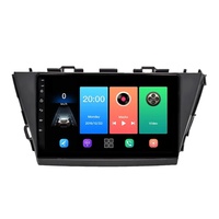 Android 2DIN coche radio coche video AM FM Carplay sistema multimedia QLED RDS para Toyota Prius Plus V Alpha 2012-2017