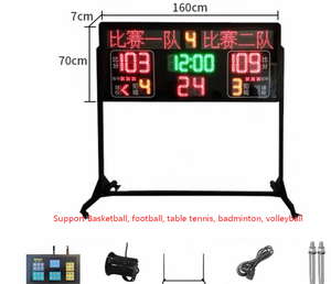 Basketball,Soccer, <strong>Badminton</strong>,Table Tennis,Volleyball Electronic LED <strong>Scoreboard</strong> Displays Indoor Multi-functional <strong>Scoreboard</strong> - Product Image 4