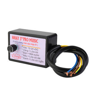 Nhay 3 + Pro Music 8เพลงฮอร์นคอนโทรลเลอร์12-24 VDC สำหรับอัพเกรดรถ - Product Image 3