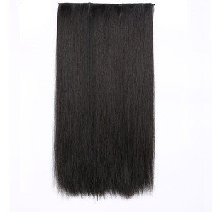 Set di parrucca in tre pezzi spesse spesse e morbide grandi onde extension <span class=keywords><strong>per</strong></span> <span class=keywords><strong>capelli</strong></span> lunghi ricci e lisci con parrucca in tre pezzi - Product Image 3