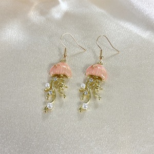 2026 Nieuwjaarsmode Ontwerp Zomer Zeeleven 4 Kleuren Mode Dames Kwallen Oorbellen - Product Image 6