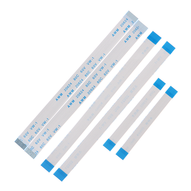6Pcs 10Pin 12Pin 14Pin Ribbon Cable Touch Pad Power Button Switch Ribbon Flex Cable for PS4 Controller Charging Board